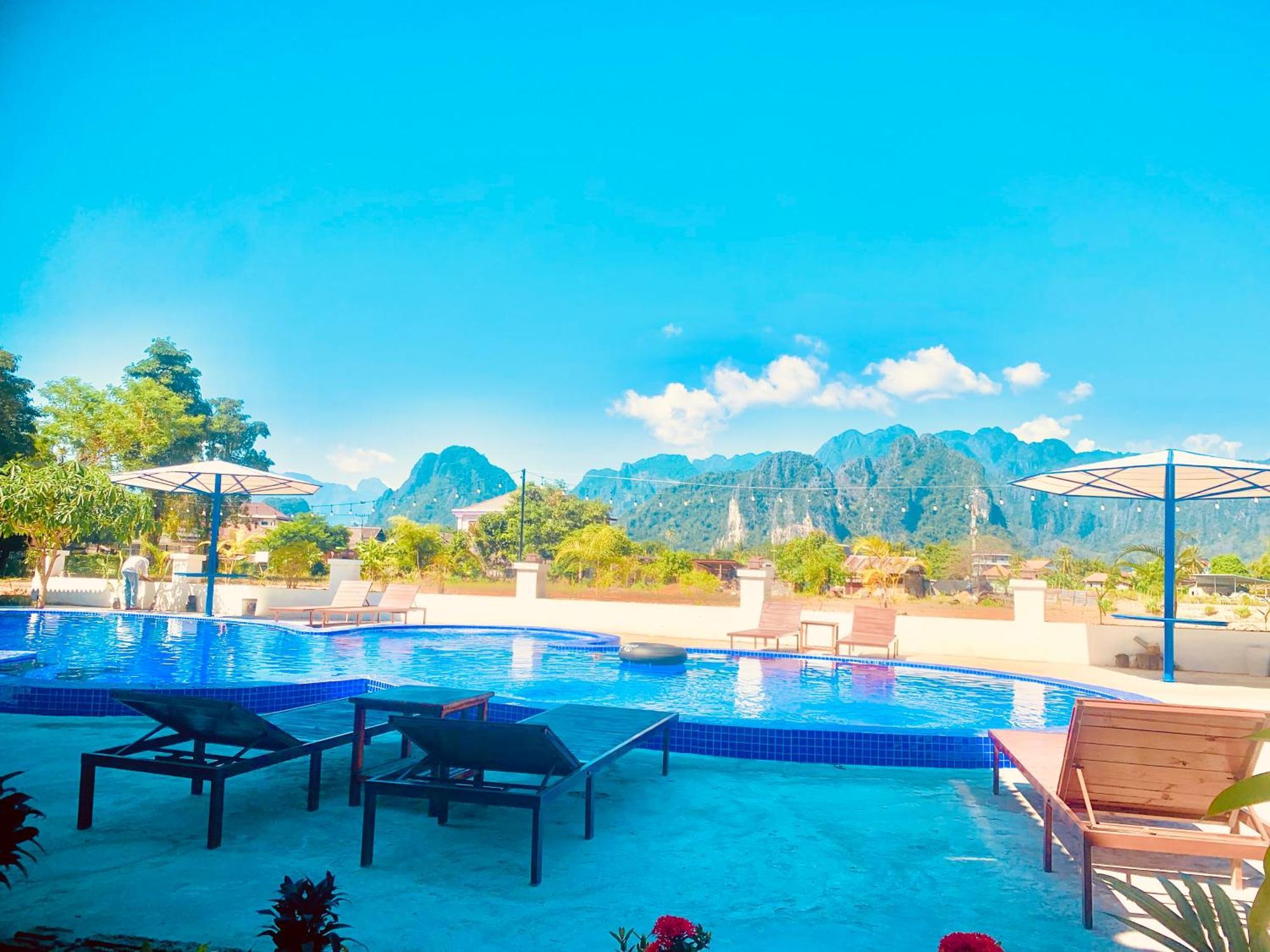 Garden Resort Ванг-В'єнг Екстер'єр фото